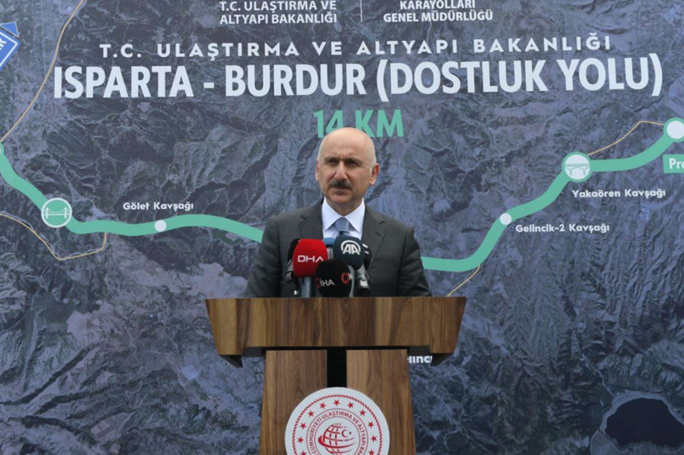 Isparta-Burdur Dostluk Yolu bu yıl ulaşıma açılacak Isparta-Burdur Dostluk Yolu bu yıl ulaşıma açılacak